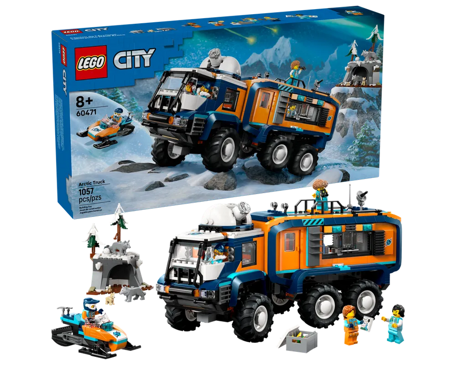 LEGO City 60471 - Arctische ontdekkingsreiziger wetenschapslabwagen 