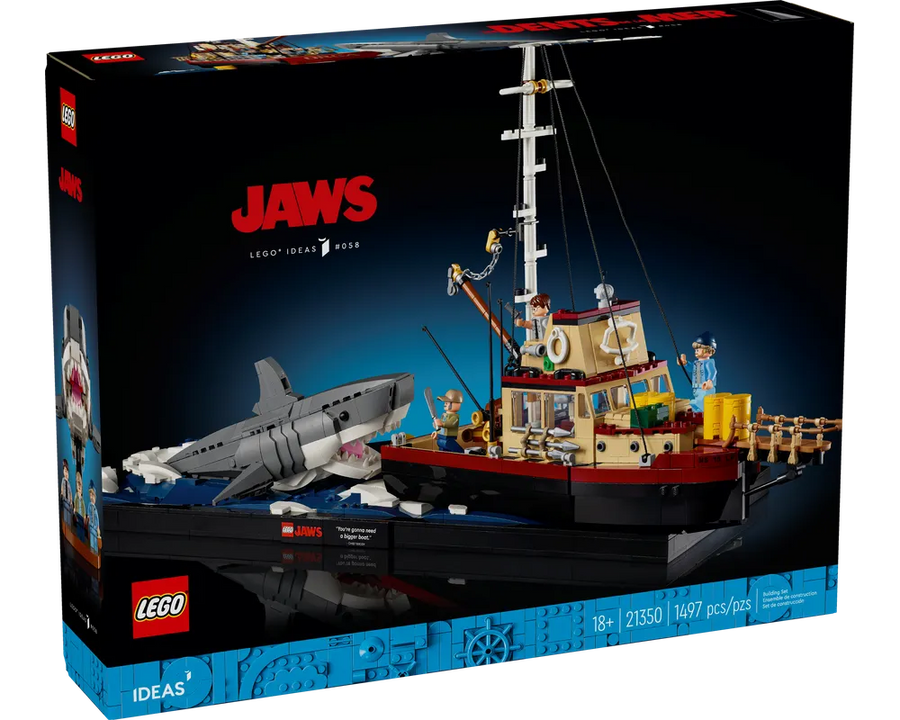 LEGO LEGO Ideas (CUUSOO) 21350 - Jaws - Authentic LEGO Set Main Image