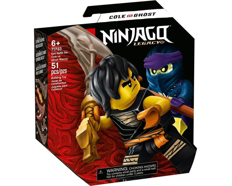LEGO NINJAGO 71733 - Epic Battle Set - Cole vs Ghost Warrior