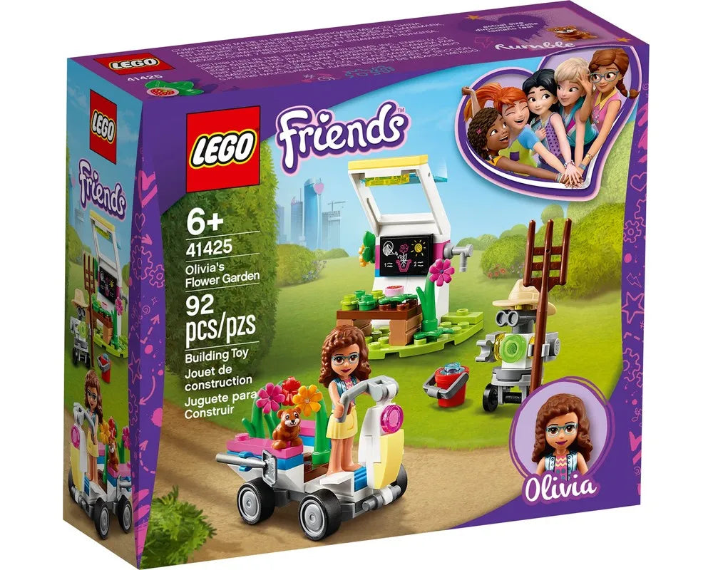 =LEGO Friends 41425 - Olivia's Flower Garden - Authentic LEGO Set Main Image