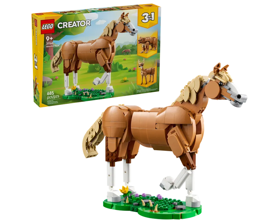 LEGO Creator 31166 - Beautiful Horse - Authentic LEGO Set Main Image