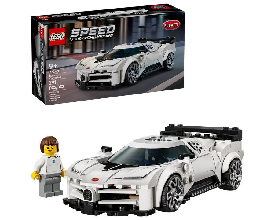LEGO SPEED CHAMPIONS 77240 - Bugatti Centodieci - Authentic LEGO Set Main Image