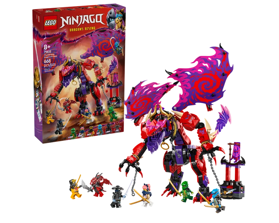 LEGO NINJAGO 71832 - Thunderfang Dragon of Chaos