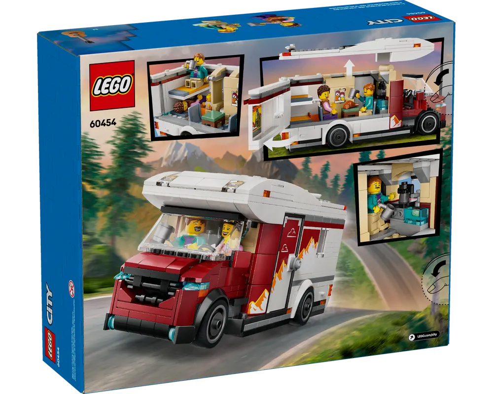 LEGO City 60454 - Holiday Camper Van - Authentic LEGO Set Image 3