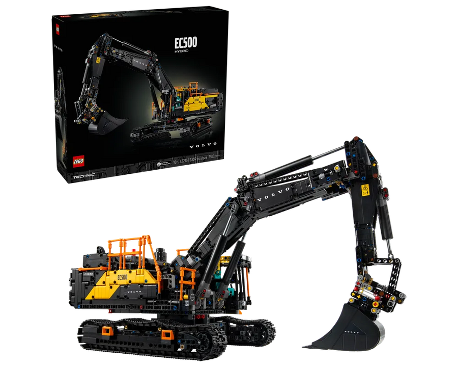 LEGO Technic 42215 - Volvo EC500 Hybrid Excavator - Authentic LEGO Set Main Image