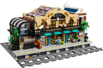 LEGO BrickLink Designer Program 910034 Brick Cross, back with platform and track