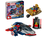 LEGO Super Heroes 76319 - Captain America vs. Thanos - Authentic LEGO Set Main Image