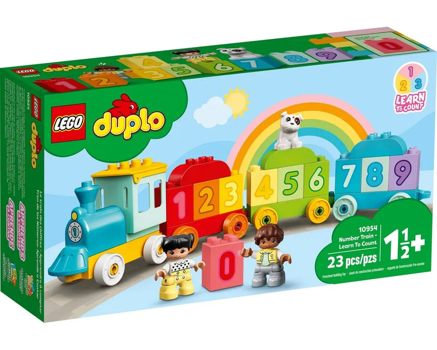 LEGO DUPLO 10954 - Number Train - Learn To Count - Authentic LEGO Set Main Image