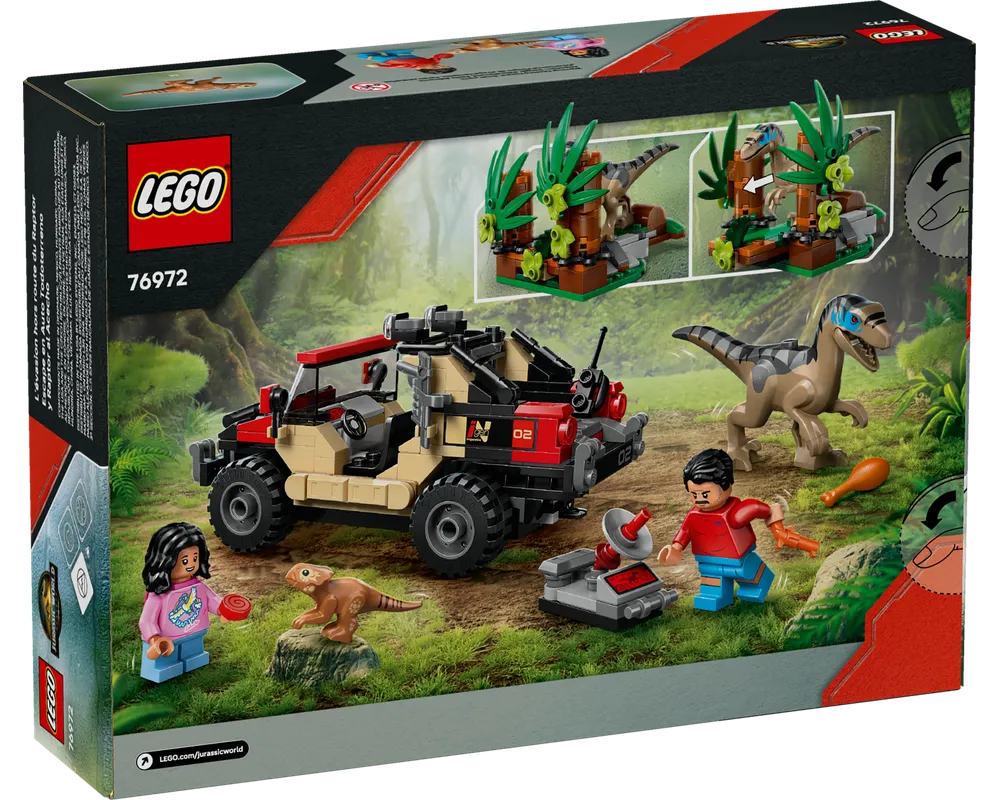 LEGO Jurassic World 76972 - Raptor Off-Road Escape - Authentic LEGO Set Image 23