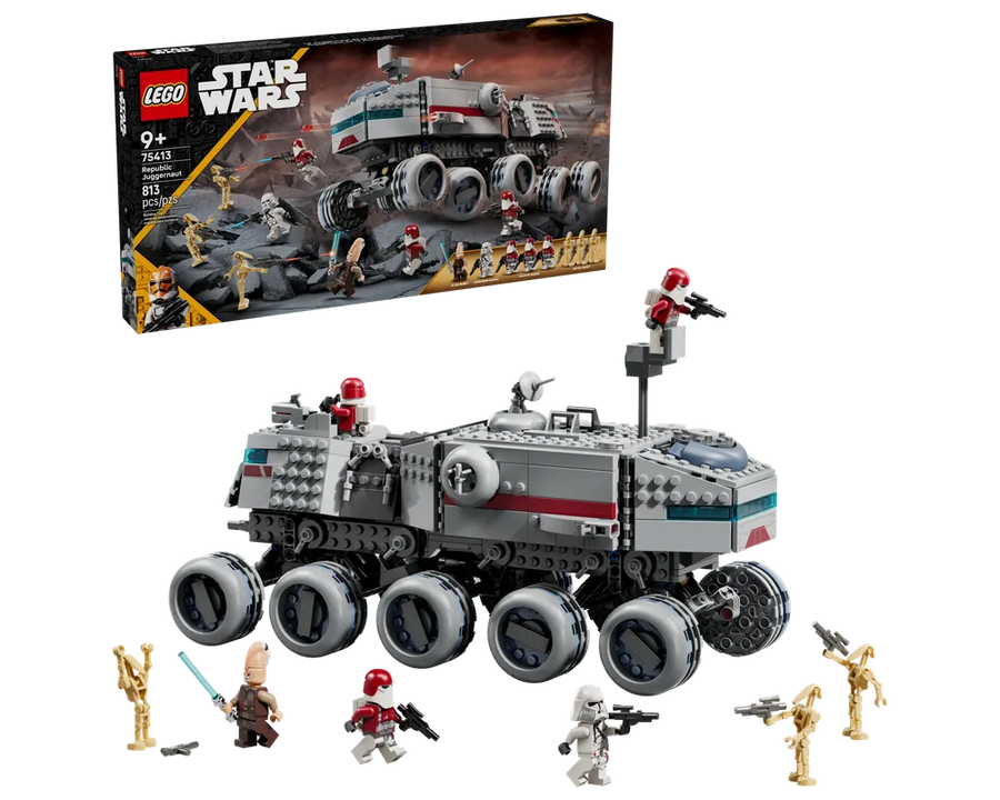 LEGO Star Wars 75413 - Republic Juggernaut - Authentic LEGO Set Main Image