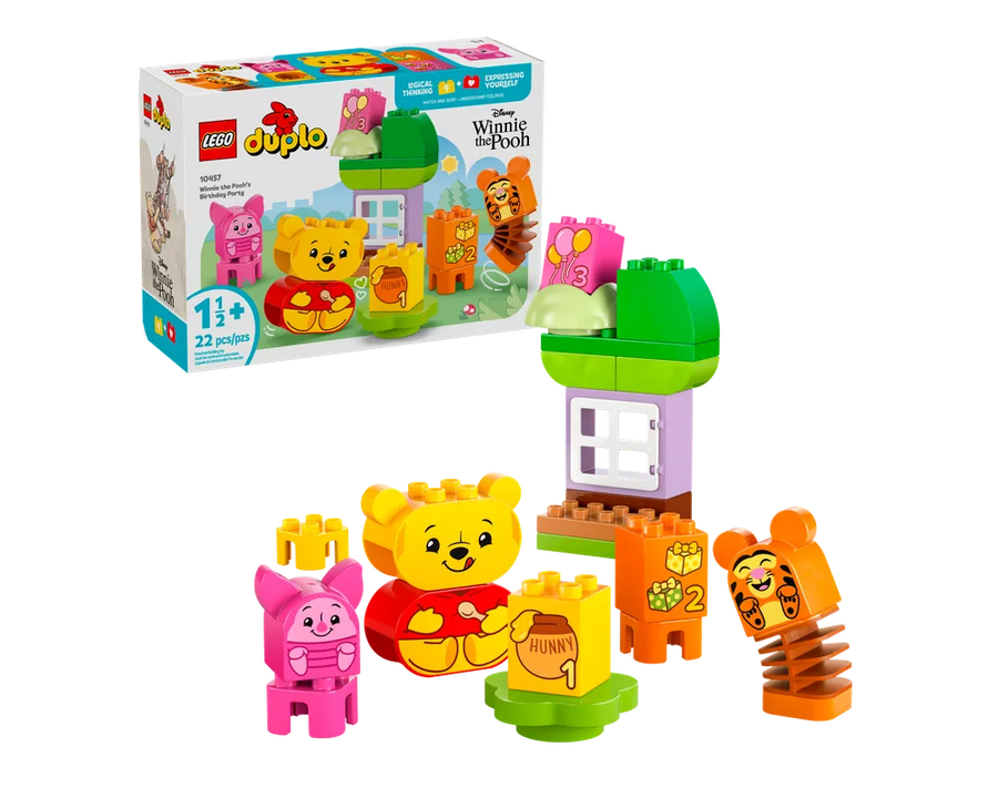 LEGO DUPLO 10457 - Winnie the Pooh's Birthday Party - Authentic LEGO Set Main Image