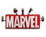 LEGO Super Heroes 76313 - MARVEL Logo - Authentic LEGO Set Image 4