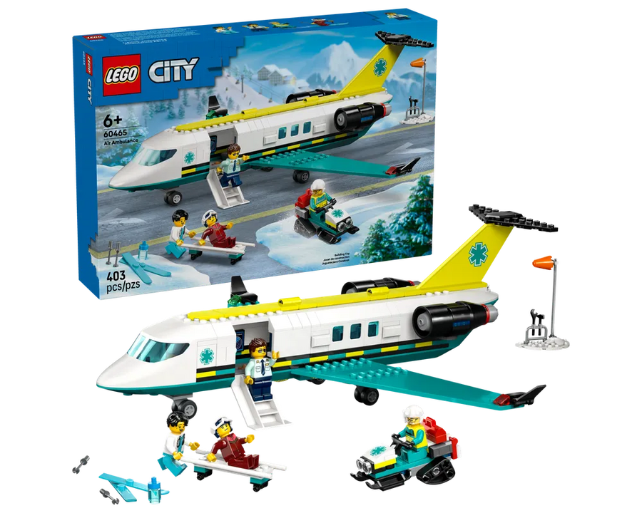 LEGO City 60465 - Emergency Air Ambulance Airplane