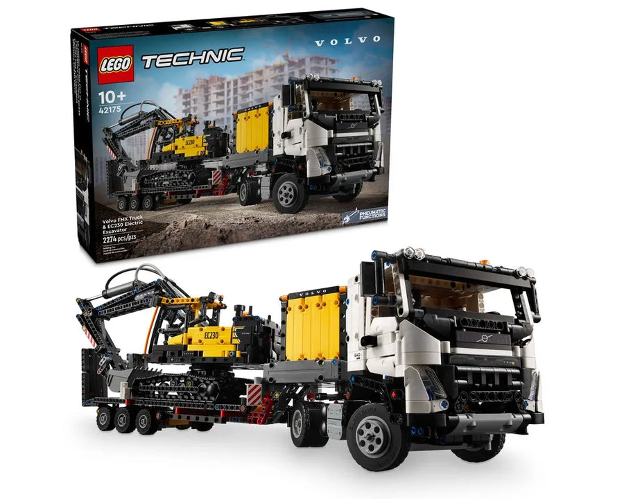 LEGO Technic 42175 - Volvo FMX Truck & EC230 Electric Excavator