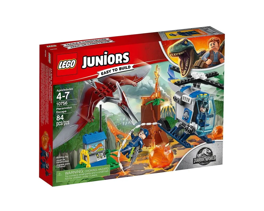 =LEGO Juniors 10756 - Pteranodon Escape - Authentic LEGO Set Main Image