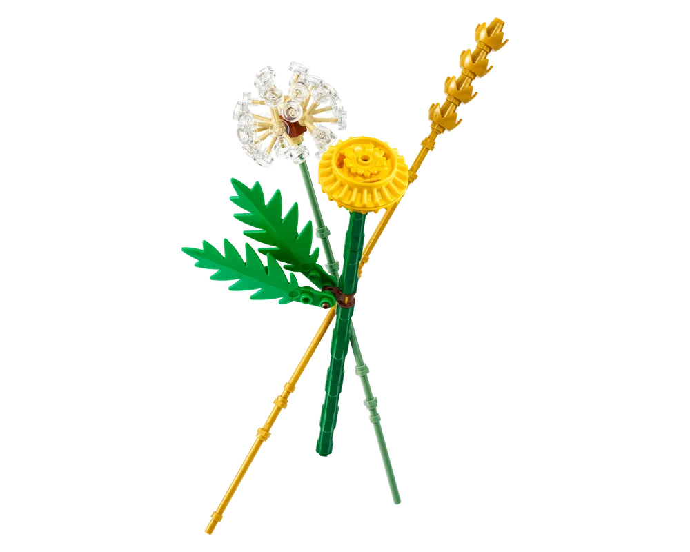 LEGO Botanicals 30701 - Field Flowers paper bag / polybag - Authentic LEGO Set Image 2