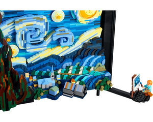 LEGO LEGO Ideas (CUUSOO) 21333 - The Starry Night (Vincent van Gogh) - Authentic LEGO Set Image 5