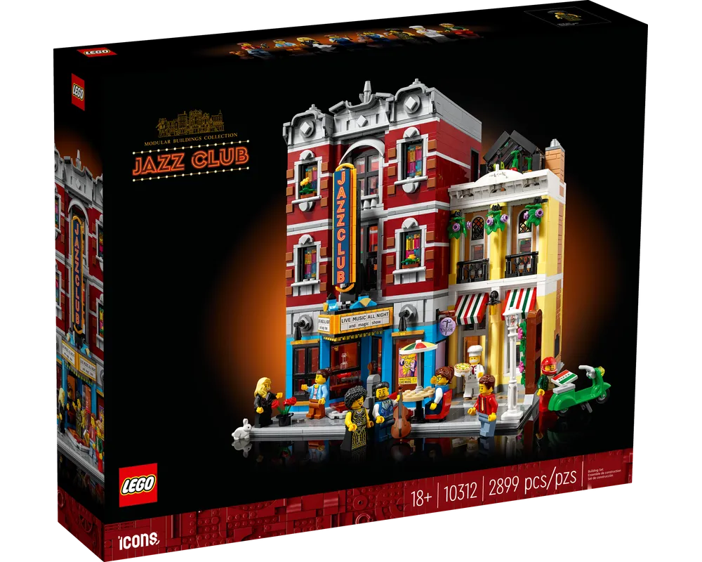 LEGO LEGO Ideas (CUUSOO) 10312 - Jazz Club - Authentic LEGO Set Main Image