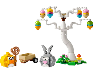 LEGO Holiday & Event 40808 - Easter Bunny and Chick Egg Hunt - Authentic LEGO Set Image 3