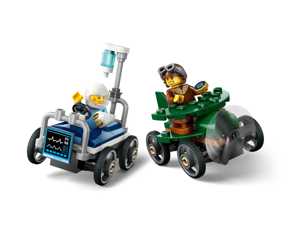 LEGO City 60459 - Airplane vs. Hospital Bed - Authentic LEGO Set Image 2