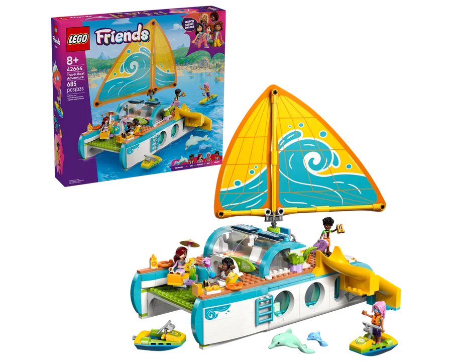 LEGO Friends 42664 - Travel Boat Adventure