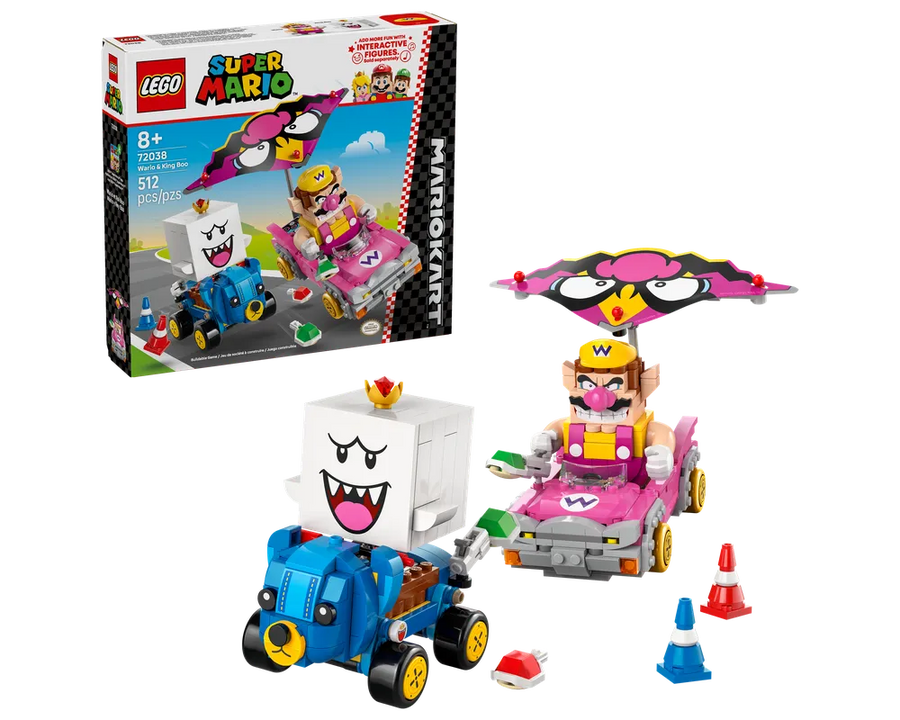 LEGO Super Mario 72038 - Wario & King Boo - Authentic LEGO Set Main Image