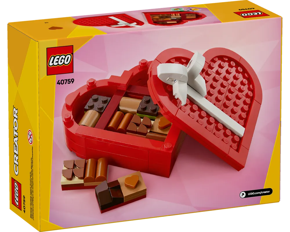 LEGO Creator 40759 - Celebration Series: 2. Valentine's Day Box - Authentic LEGO Set Image 3