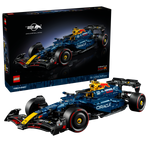 LEGO Technic 42206 Oracle Red Bull Racing RB20 F1 auto, doos en gebouwd model