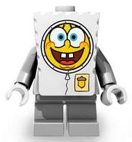 LEGO Minifigure bob014 - SpongeBob - Astronaut