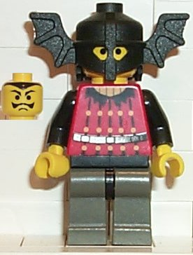 LEGO Minifigure cas022a - Fright Knights - Bat Lord - Image 1