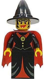 LEGO Minifigure cas032 - Fright Knights - Witch with Cape