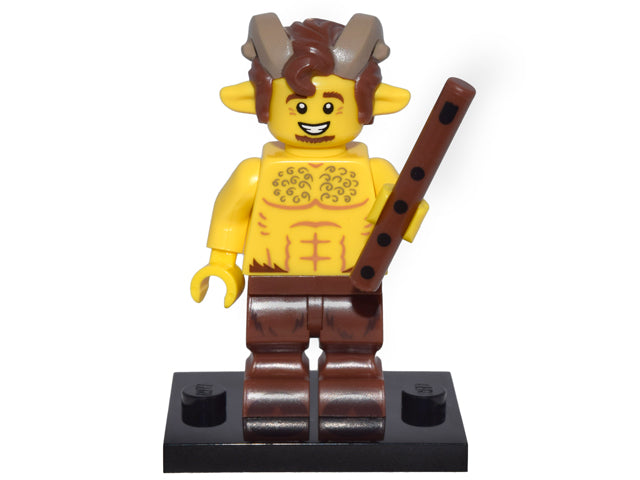 LEGO Collectible Minifigures col15-7 - col15 Faun, Series 15 (Complete Set with Stand and Accessories)