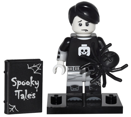 LEGO Collectible Minifigures col16-5 - col16 Spooky Boy, Series 16 (Complete Set with Stand and Accessories)