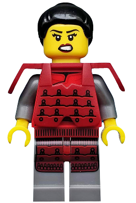 LEGO Collectible Minifigures 71008-12 Samurai, minifigure with red armour