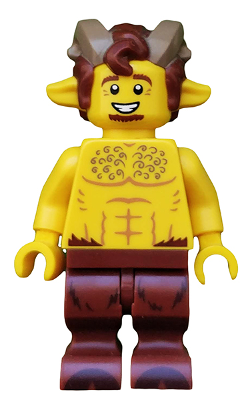 LEGO Collectible Minifigures 71011-7 Faun, minifigure with horns and goat legs