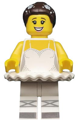 LEGO Collectible Minifigures 71011-10 Ballerina, minifigure with tutu