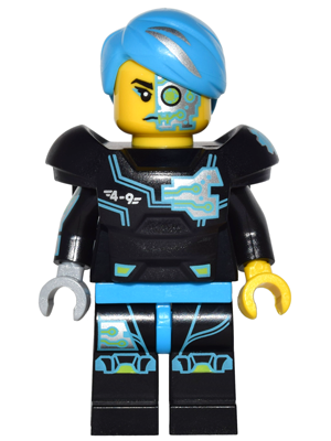 LEGO Collectible Minifigures col16-3 Cyborg, Series 16, minifigure