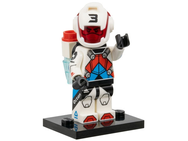LEGO Collectible Minifigures col27-3 - col27 Jetpack Racer, Series 27 (Complete Set with Stand and Accessories)