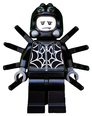 LEGO Collectible Minifigures 71021-9 Spider Suit Boy, minifigure in spider costume