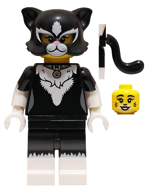 LEGO Collectible Minifigures 71021-12 Cat Costume Girl, minifigure in cat costume