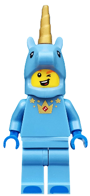 LEGO Collectible Minifigures 71021-17 Unicorn Guy, minifigure in unicorn costume