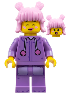 LEGO Collectible Minifigures 71048-5 Plush Toy Collector, minifigure with both face prints