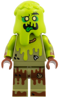 LEGO Collectible Minifigures 71052-6 Trash Monster, minifiguur met slijmkap
