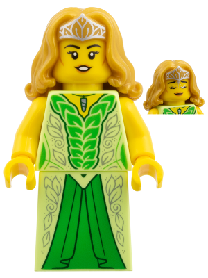 LEGO Collectible Minifigures 71052-12 Unicorn Elf, minifiguur voorkant en tweede gezicht