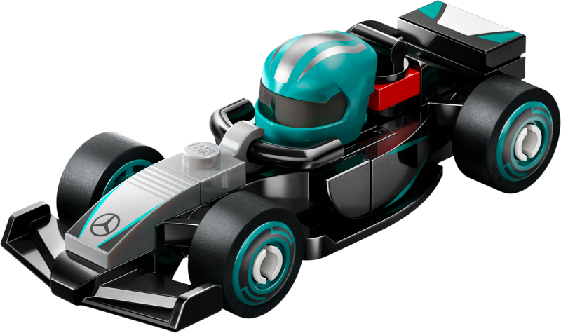 LEGO Collectible Minifigures colf1rc-2 - colf1rc Mercedes-AMG F1 Team Race Car, F1 Collectible Race Cars