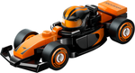 LEGO F1 raceauto's colf1rc-4 McLaren F1 Team raceauto, raceauto met helm in de cockpit