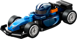 LEGO F1 Collectible Race Cars colf1rc-7 Williams F1 Team Race Car, race car with helmet in the cockpit