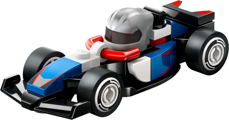 LEGO Collectible Minifigures colf1rc-8 - VCARB F1 Team Race Car, F1 Collectible Race Cars