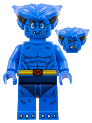 LEGO Collectible Minifigures colmar2-10 Beast, minifiguur met boos reservegezicht