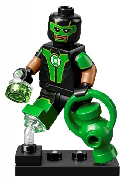 LEGO Collectible Minifigures colsh-8 - colsh Green Lantern, DC Super Heroes (Complete Set with Stand and Accessories)